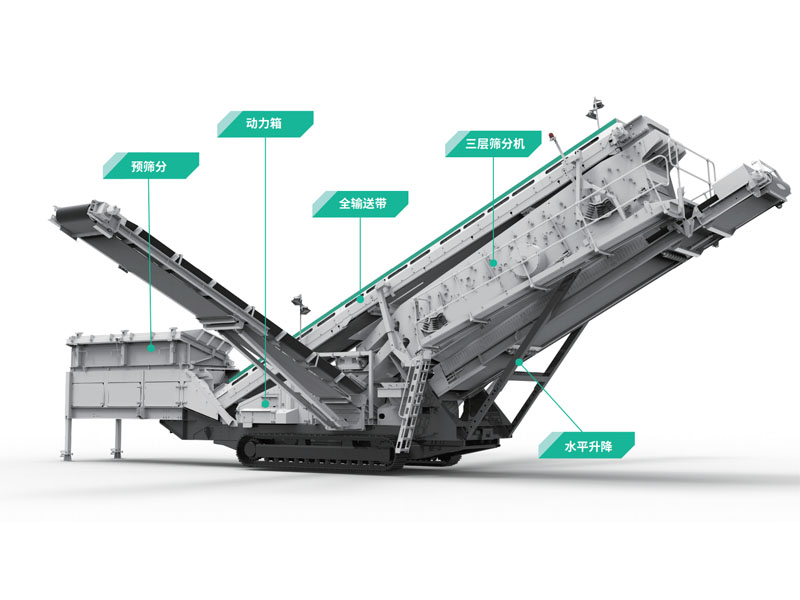 履帶式移動(dòng)破碎站 履帶式移動(dòng)破碎站