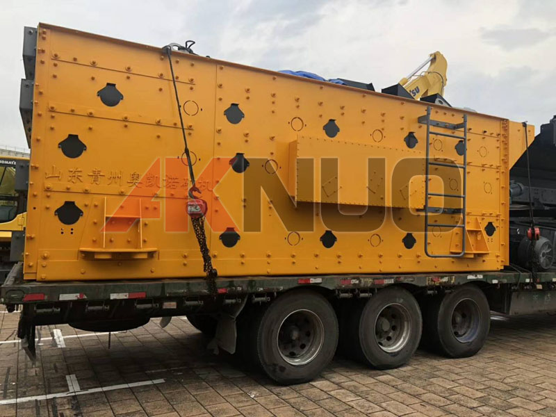 移動(dòng)水平篩分設(shè)備