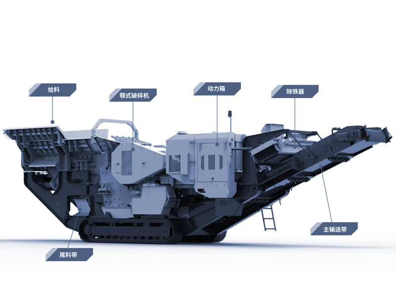 移動(dòng)顎式破碎站 移動(dòng)顎式破碎站